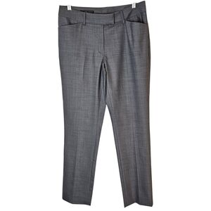 Brooks Brothers 346 Lucia Fit Gray Wool Blend Dress Pants Trousers Size 6